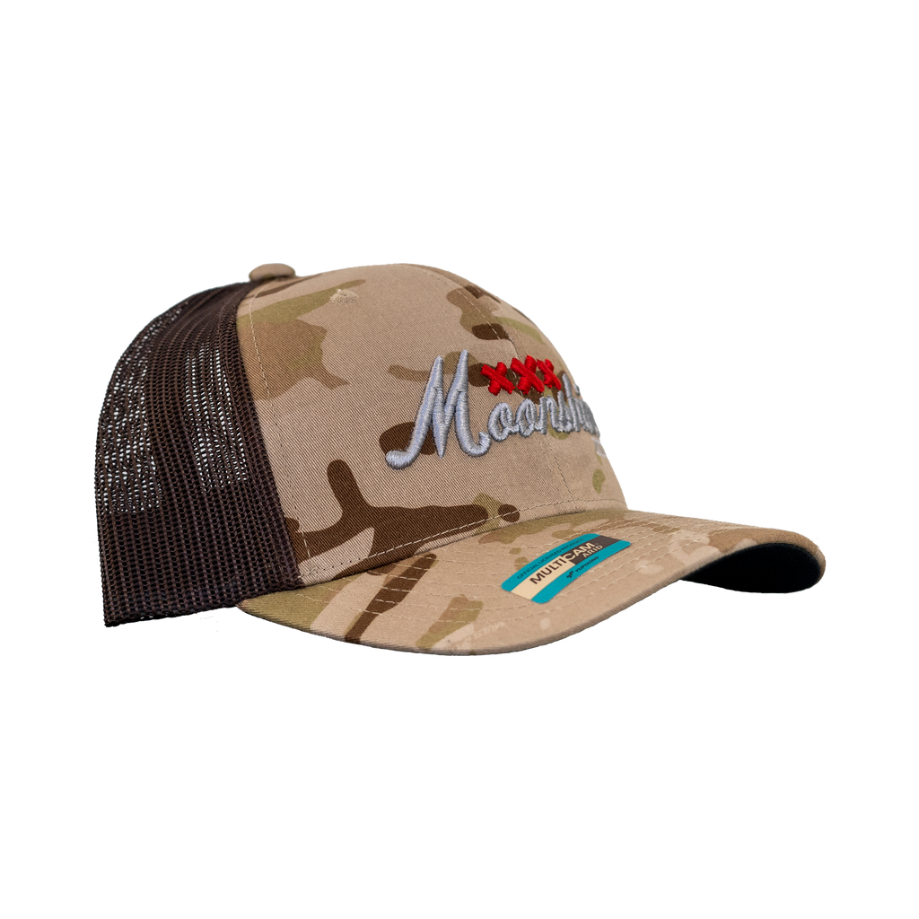 Moonshine Classic Embroidered Camo Hat